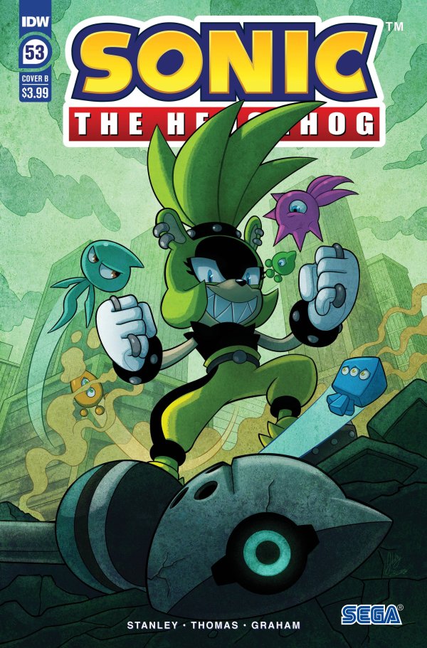 Sonic The Hedgehog #53 Cover B: Bulmer