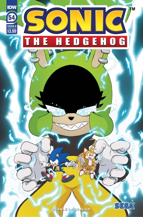 Sonic The Hedgehog #54 Cover B: Schoening