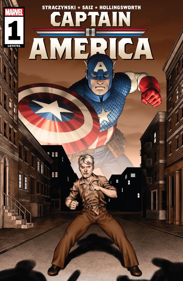 Captain America #1 Main Cover