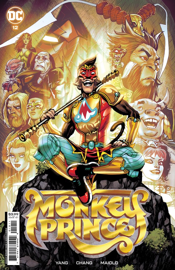 Monkey Prince #12 Main Cover