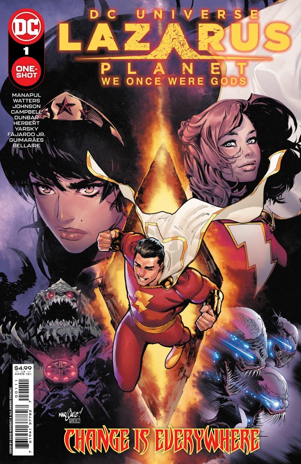 Lazarus Planet: We Once Were Gods #1 Main Cover