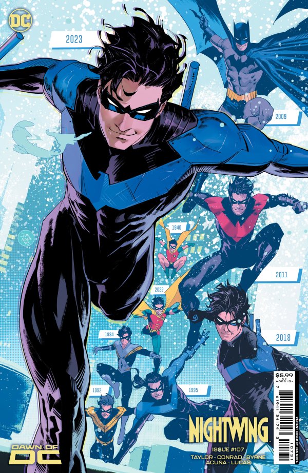 Nightwing #107 Cover C Dan Mora Card Stock Var