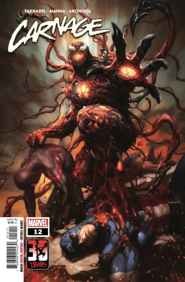 Carnage #12 Main Cover