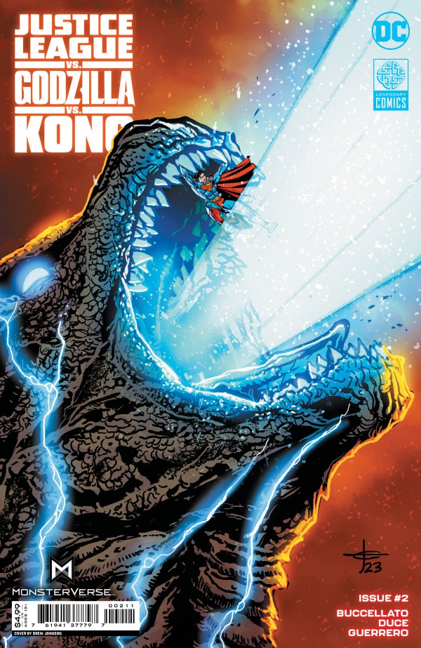 Justice League Vs Godzilla Vs Kong #2 Main Cover