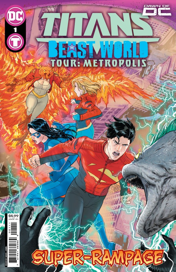 Titans Beast World Tour Metropolis #1 (One Shot) Main Cover