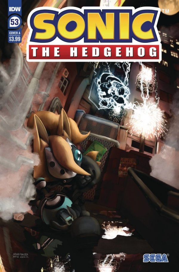 Sonic The Hedgehog #53 Main Cover