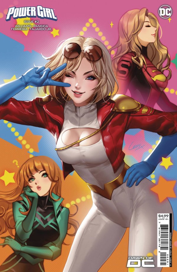 Power Girl #2 Cover C Lesley Leirix Li Card Stock Var