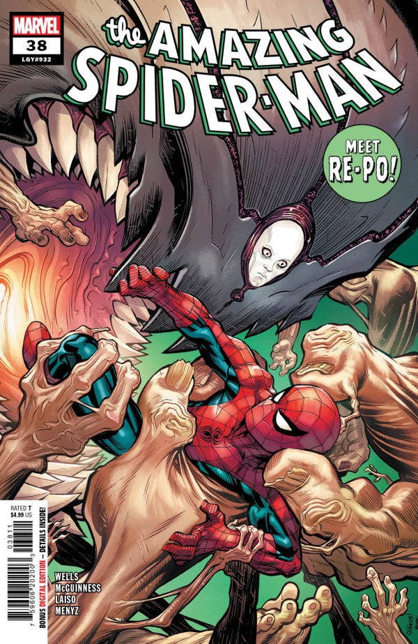 Amazing Spider-Man #38 Main Cover