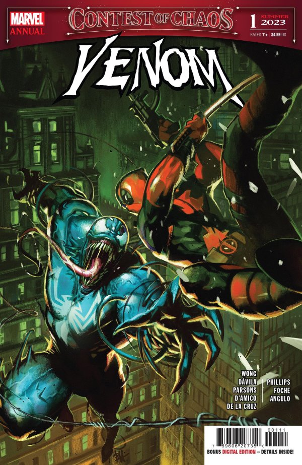 Venom Annual #1 [Chaos] Main Cover