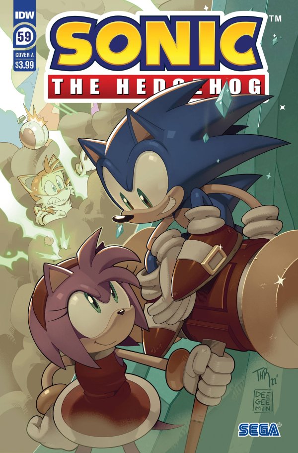 Sonic the Hedgehog #59 Main Cover