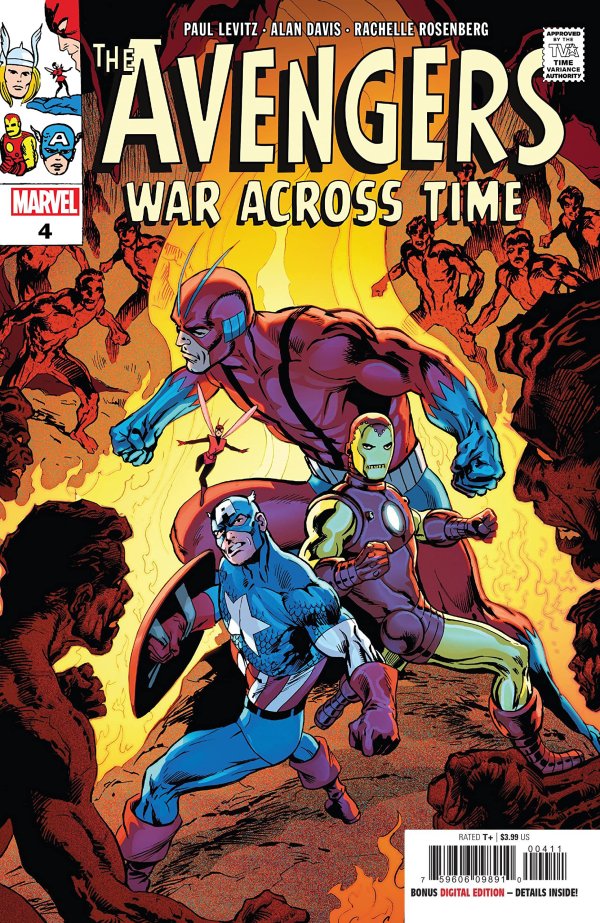 The Avengers: War Across Time #4 Main Cover