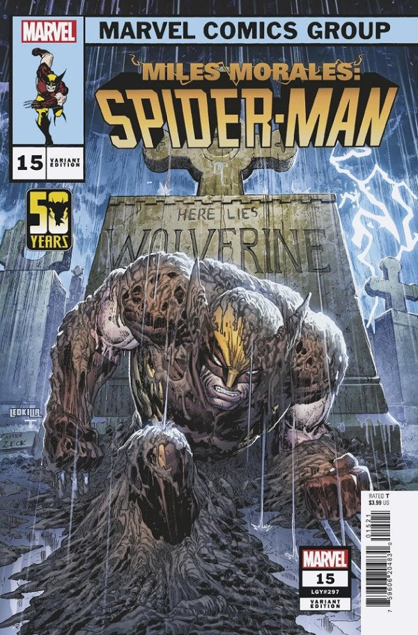 Miles Morales: Spider-Man #15 Ken Lashley Wolverine Wolverine Wolverine Variant [GW]