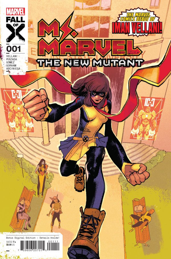 Ms. Marvel: The New Mutant #1 Main Cover