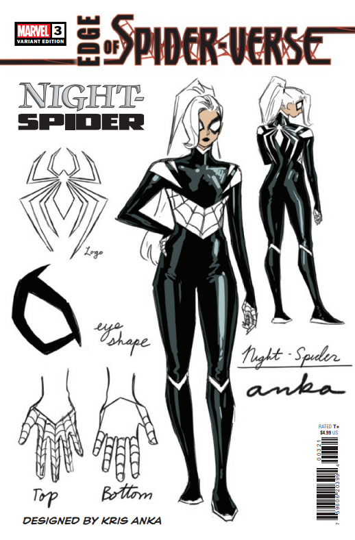 Edge of Spider-Verse #3 1:10 Anka Design Variant