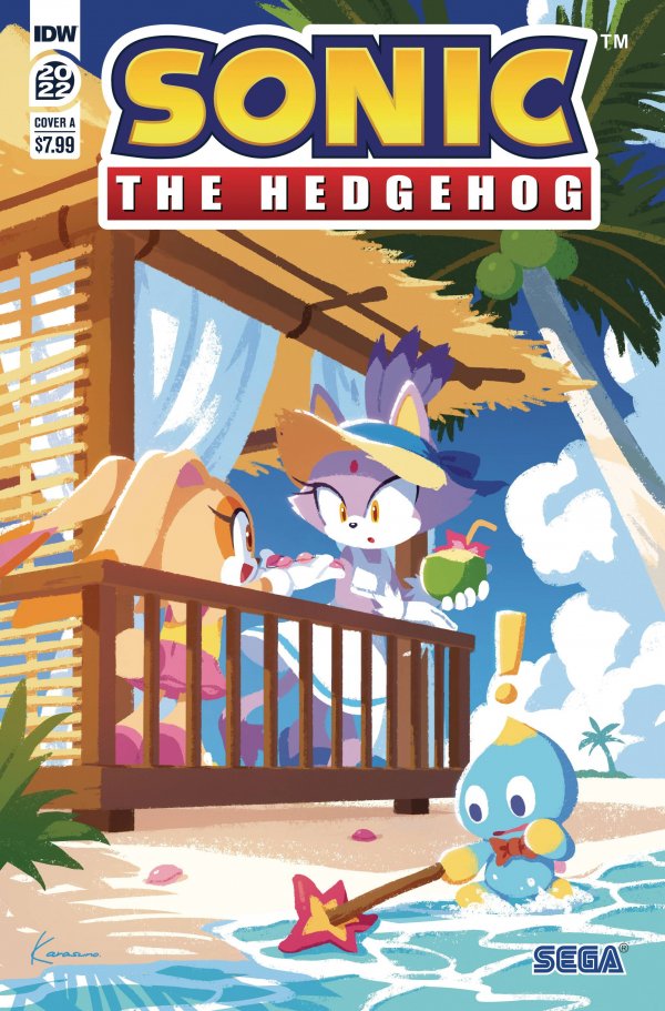 Sonic the Hedgehog Annual 2022 Main Cover
