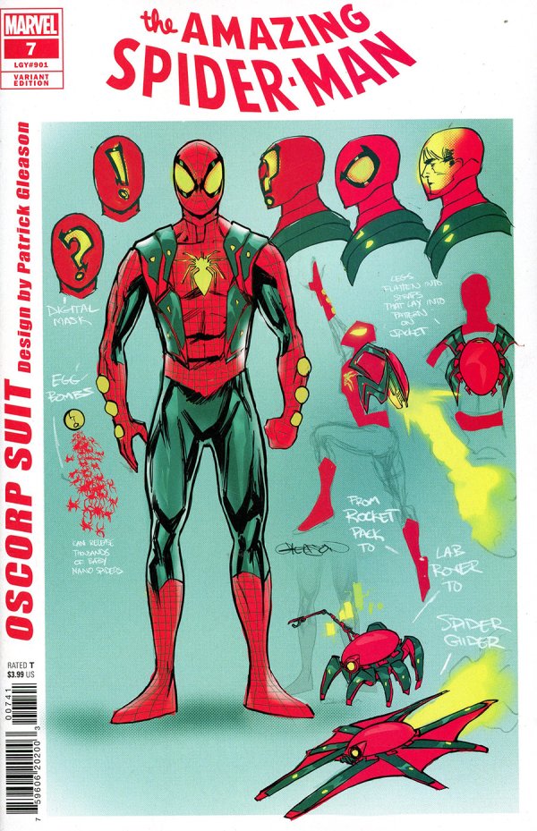 Amazing Spider-Man #7 - 1:10 Gleason Design Variant