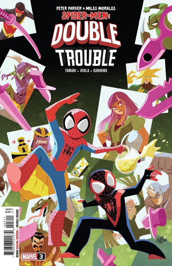 Peter Parker & Miles Morales - Spider-Men: Double Trouble #3 Main Cover