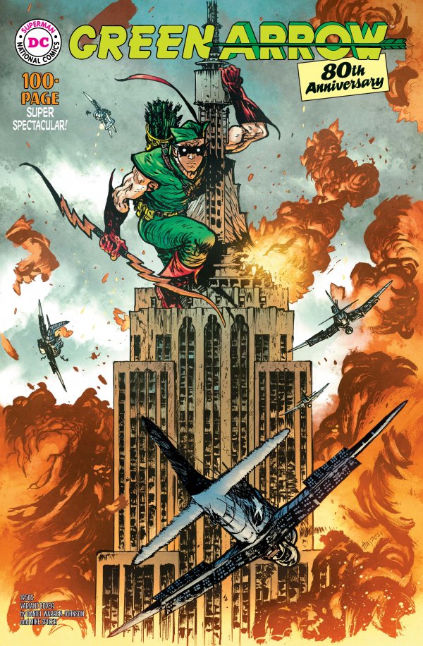 Green Arrow 80th Anniversary 100-Page Super Spectacular #1 Cover C: Daniel Warren Johnson 1950s Variant