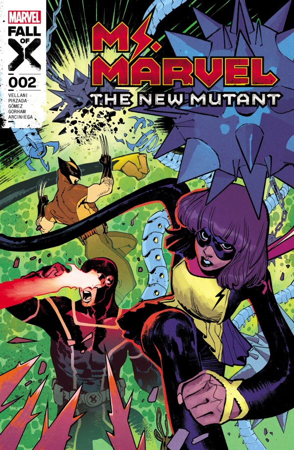 Ms. Marvel: The New Mutant #2 Main Cover