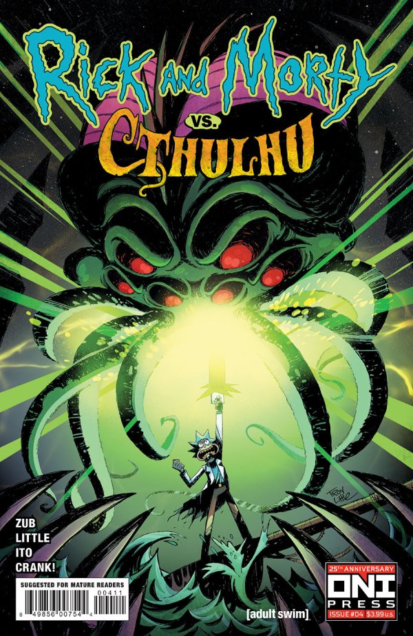 Rick and Morty vs. Cthulhu #4 Main Cover