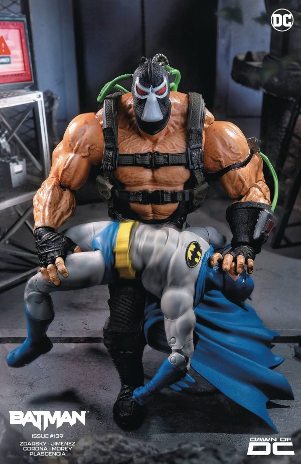 Batman #139 Cvr E Bane Mcfarlane Toys Action Figure Card Stock Var