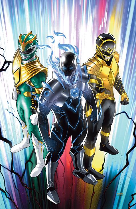 Mighty Morphin Power Rangers #106 Cover E Unlockable Clarke Variant