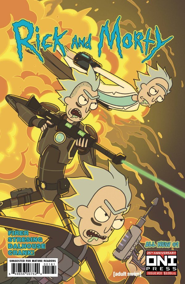 Rick and Morty #1 Cover F Trizzino