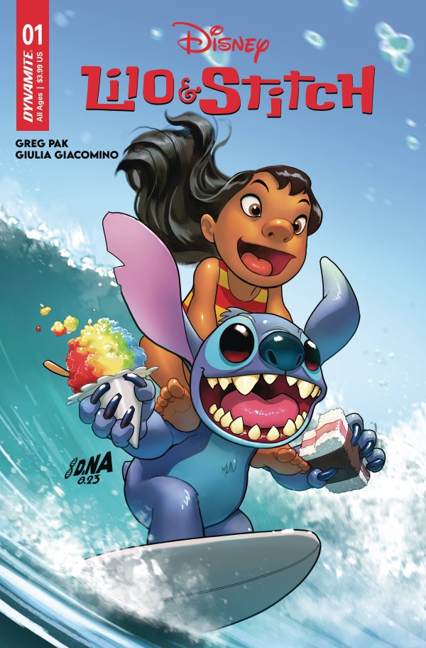 Lilo & Stitch #1 Cover F David Nakayama Foil Variant