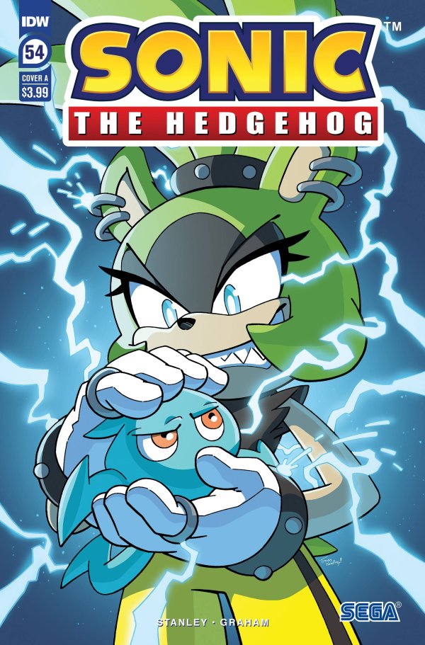 Sonic The Hedgehog #54 Main Cover