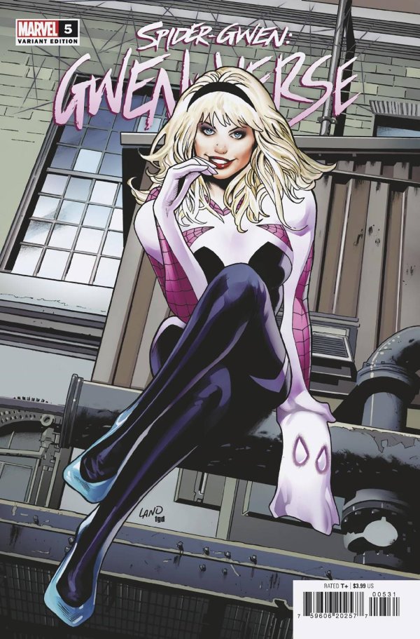 Spider-Gwen: Gwenverse (2022) #5 (Land Homage Variant)