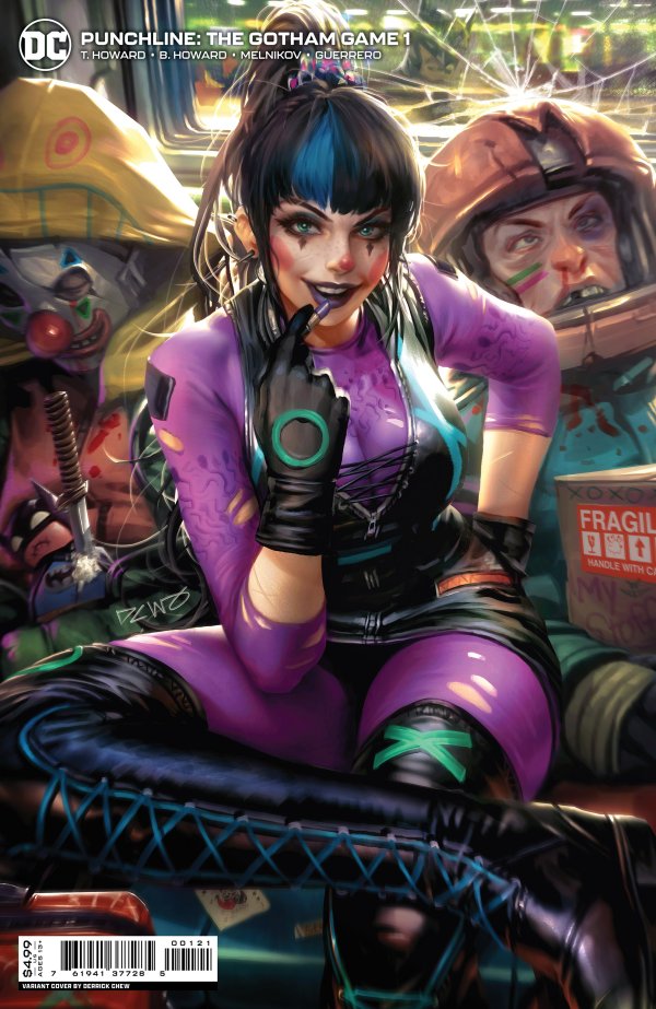 Punchline: The Gotham Game #1 Cover B: Derrick Chew Card Stock Variant