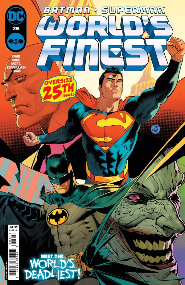 Batman Superman Worlds Finest #25 Main Cover