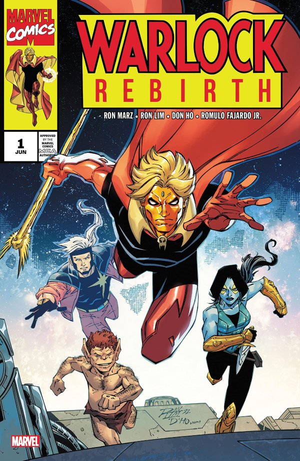 Warlock: Rebirth #1 Main Cover