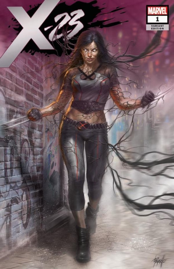 X-23 (2018) #1 Lucio Parrillo Variant B (Venomized Cover)