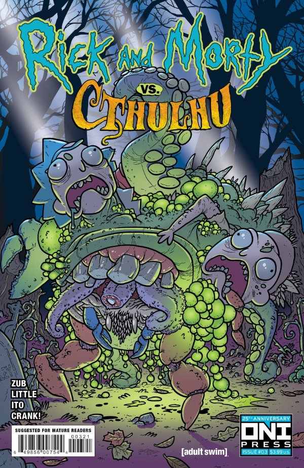 Rick and Morty vs. Cthulhu #3 Cover B Cannon