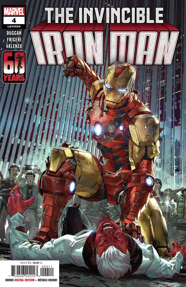 The Invincible Iron Man #4 Main Cover