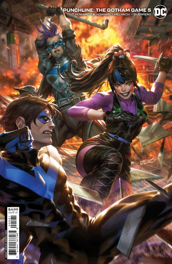 Punchline: The Gotham Game #5 Cover B Derrick Chew Card Stock Variant