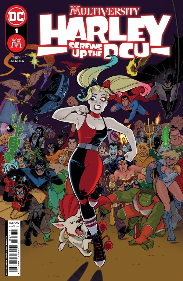 Multiversity: Harley Screws Up the DCU #1 Main Cover