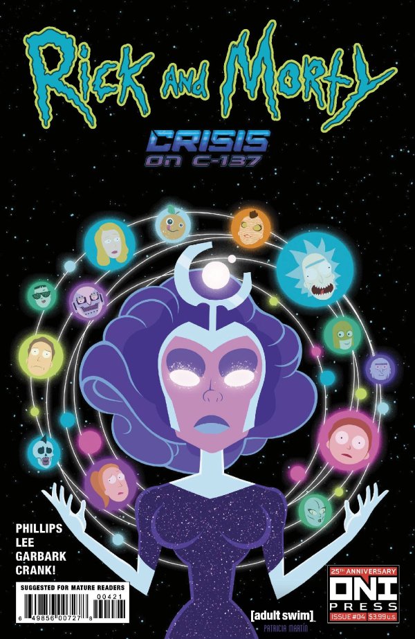 Rick and Morty: Crisis on C-137 #4 Main Cover