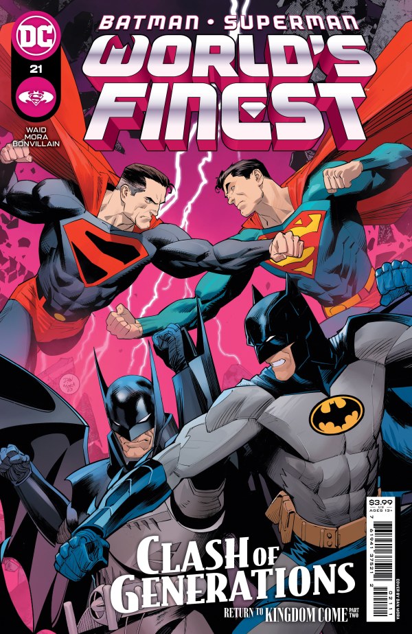 Batman Superman Worlds Finest #21 Main Cover