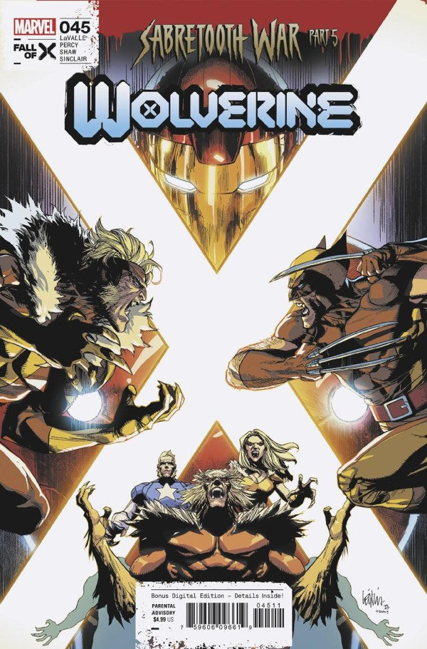 Wolverine #45 Main Cover