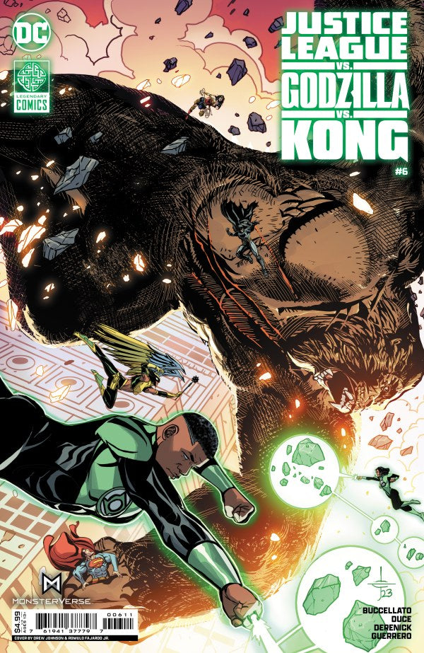 Justice League Vs Godzilla Vs Kong #6 (Of 7) Main Cover