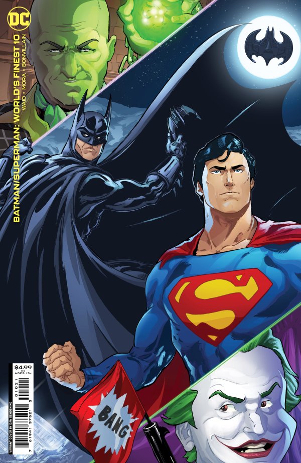 Batman / Superman: World's Finest #10 Cover B Dan Schoening Card Stock Variant