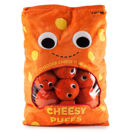 Yummy World XL Cheesy Puffs 24" Plush - PCA Designer Toys