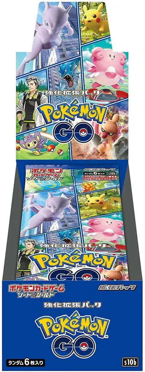 Pokemon Go (Japanese) Booster Box - PCA Designer Toys