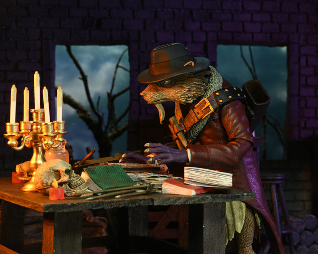 Universal Monsters x Teenage Mutant Ninja Turtles Splinter as Van Helsing Action Figure