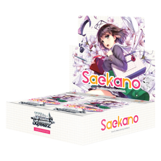 Saekano: How to Raise a Boring Girlfriend Weis Schwarz Booster